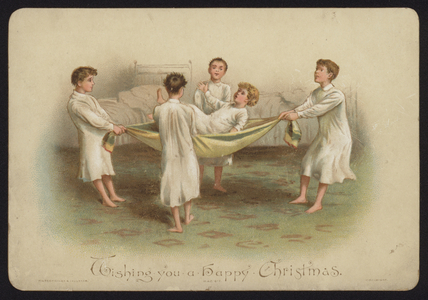 Christmas card (chromolitho)