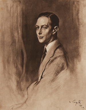 King George VI after Philip A de László