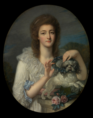 Princess Varvara Nikolaevna Gagarina, c.1780-82 (oil on canvas)