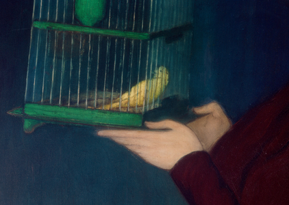 Woman with Cage, 1892 (painting)