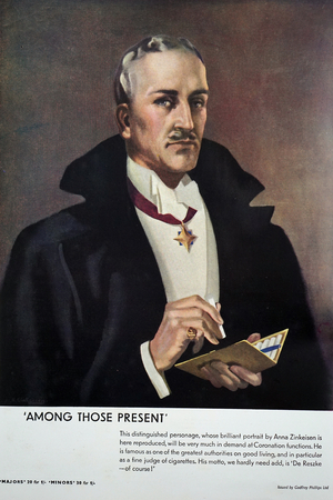 Poster for cigarettes, 1950 (print)