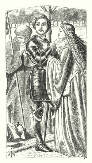 The Young Queen-Wife (engraving)