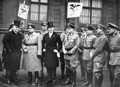 III Reich, Stahlhelm march, 1933 (photo)