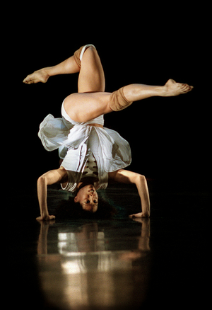 Patricia Okenwa rehearsing 'Infinity'