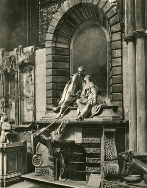 The Nightingale Tomb (b/w photo)