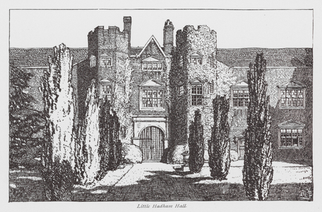 Little Hadham Hall (litho)