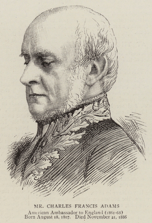 Mr Charles Francis Adams (engraving)