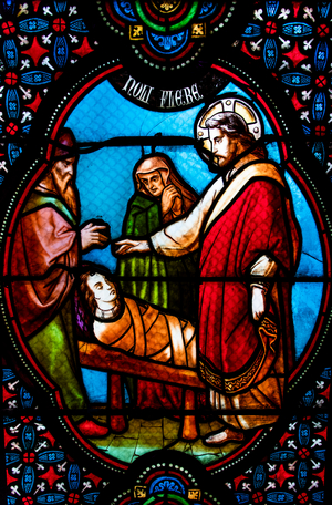 Jesus resurrects the son of the widow of Nain / Bordeaux (Giron