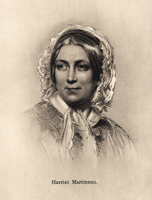 Harriet Martineau - portrait