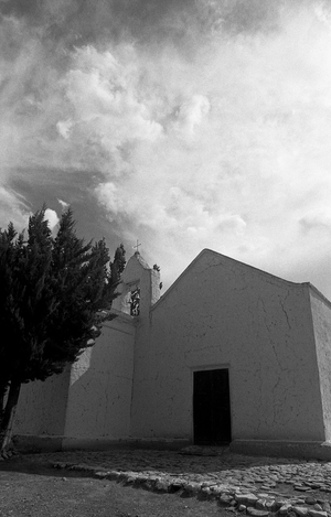 A 15th century church building, in Rodeo, in north of San Juan province, in Argentina. January 2008.  (photo)