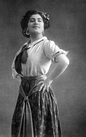 Mafalda Salvatini, Italian soprano as Carmen