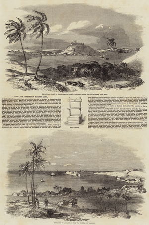 The Late Expedition against Cuba (engraving)