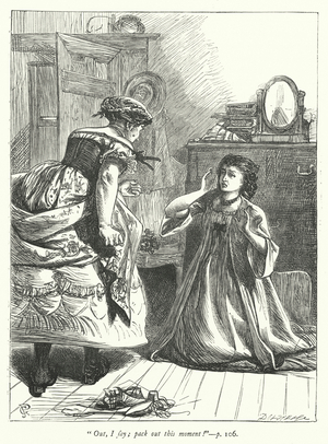 Illustration for The Vicar of Wakefield (engraving)