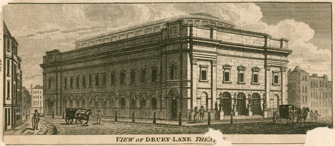 Drury Lane Theatre, London (engraving)