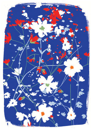 Woodland Flowers,2018 (mixed media)