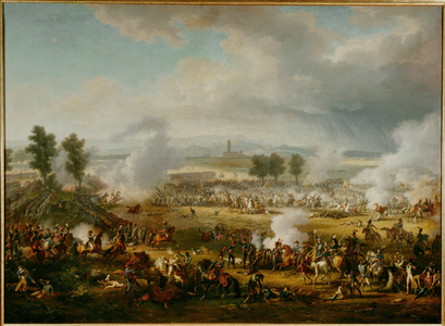The Battle of Marengo, June 14th 1800 (painting on canvas)