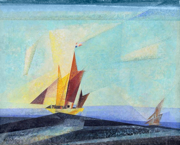 Western sea, 1932 (oil on canvas)