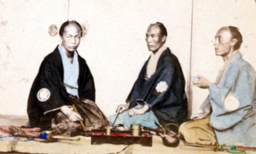 Japanese officers, 1870