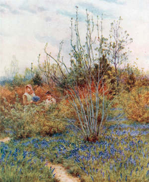 The Cuckoo (colour litho)