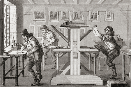 The Intaglio Printer, 1880 (print)