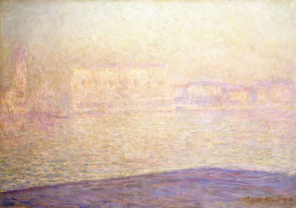 Le Palais Ducal vu de Saint-Georges Majeur, 1908 (oil on canvas)