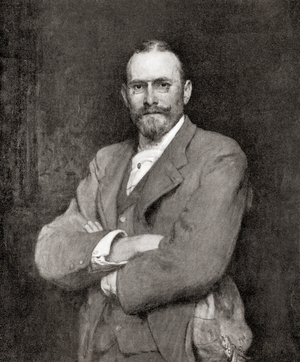 Henri Riviere,  French artist and designer, creator of a form of shadow play at the Chat Noir cabaret, from Masterpieces of Orchardson, pub. 1913