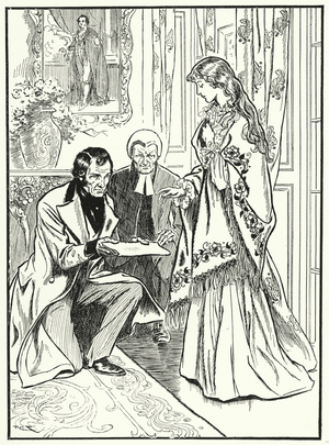 Princess Victoria hears that she is queen (litho)