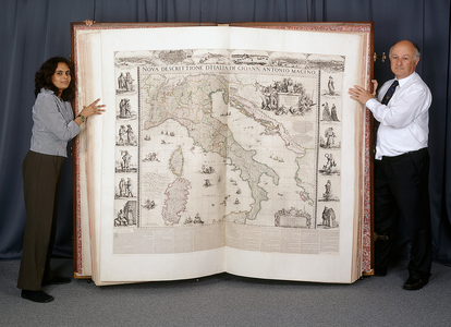 Klencke Atlas, the world's largest dimensioned book