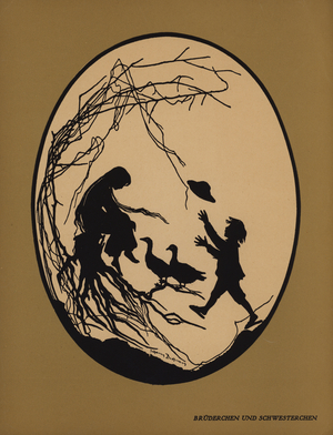 Bruderchen Und Schwesterchen (litho)