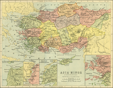 Map of Roman Asia Minor