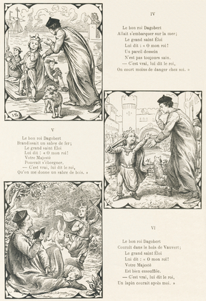 Couples 4 to 6, 1880 (engraving)