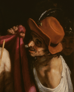 Detail from Ecce Homo, 1607 (oil on canvas)