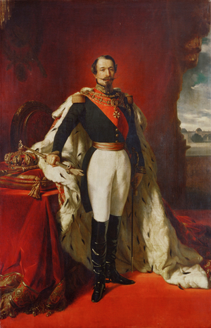 Emperor Napoleon III, copy (painting on canvas)