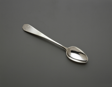 Teaspoon, 1802-1819 (silver)