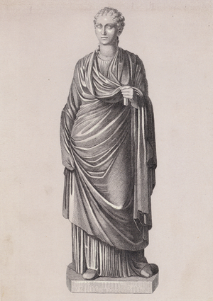 Woman of ancient Rome (litho)