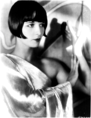 Louise Brooks (1906-1985) in 1929 (b/w photo)