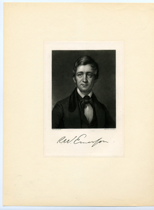 R. W. Emerson, 1844-55 (mezzotint)