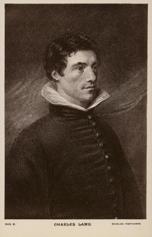 Charles Lamb (1775-1834), English essayist (litho)