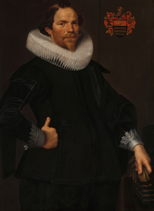 Portrait of Pieter van Son, c.1622-1629 (oil on panel)