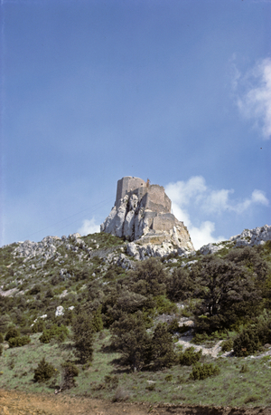 The last redoubt of the heretic Cathars, Montsegure (photo)