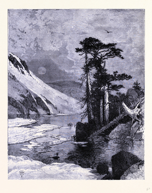 Frozen Lake Fort Seen from James Peak United States of America
