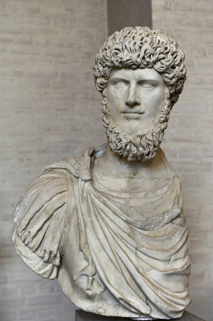 Lucius Verus (130  169). Roman co-emperor with Marcus Aurelius. Bust.