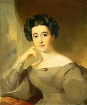 Mrs. William Griffin, 1830 (oil on canvas)