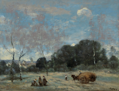 La Rentree des Foins a Marcoussis, 1870-74 (oil on canvas)