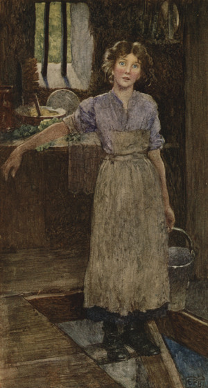 But God has a few of us whom he Whispers in the Ear (colour litho)