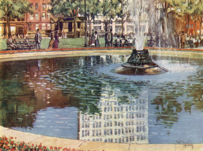 Union Square (colour litho)