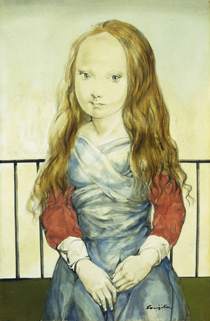 Portrait of a Young Girl; Portrait de Jeune Fille, 1959 (oil on canvas)