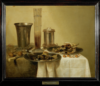 Nature morte au goblets d' argent - still-life with silver goblets …