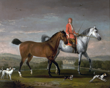 'Spruce' and 'Bell', 1724 (oil on canvas)