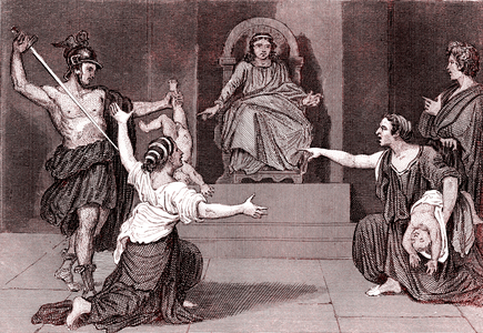 The judgment of Salomon, 1845  (print)